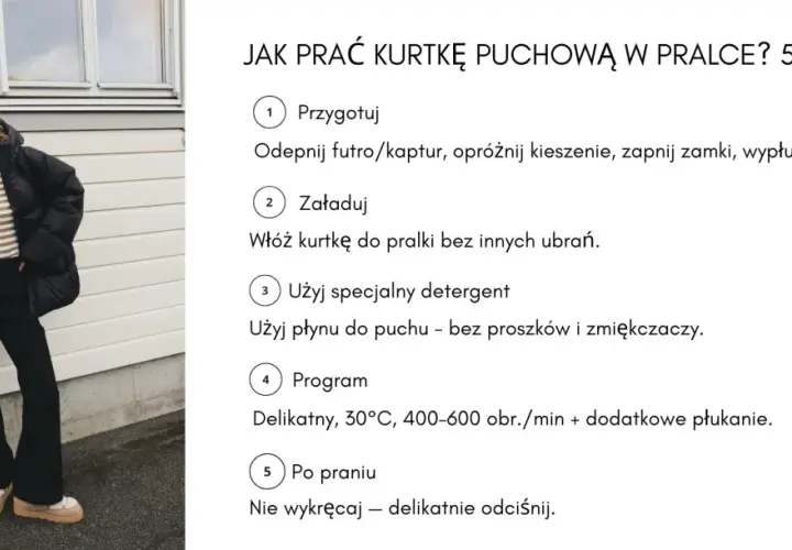 Kobieta w czarnej kurtce puchowej trzyma norweską flagę.