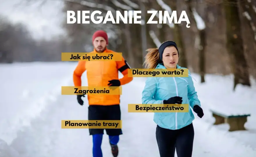 Bieganie zimą - jak trenować bezpiecznie i z głową?